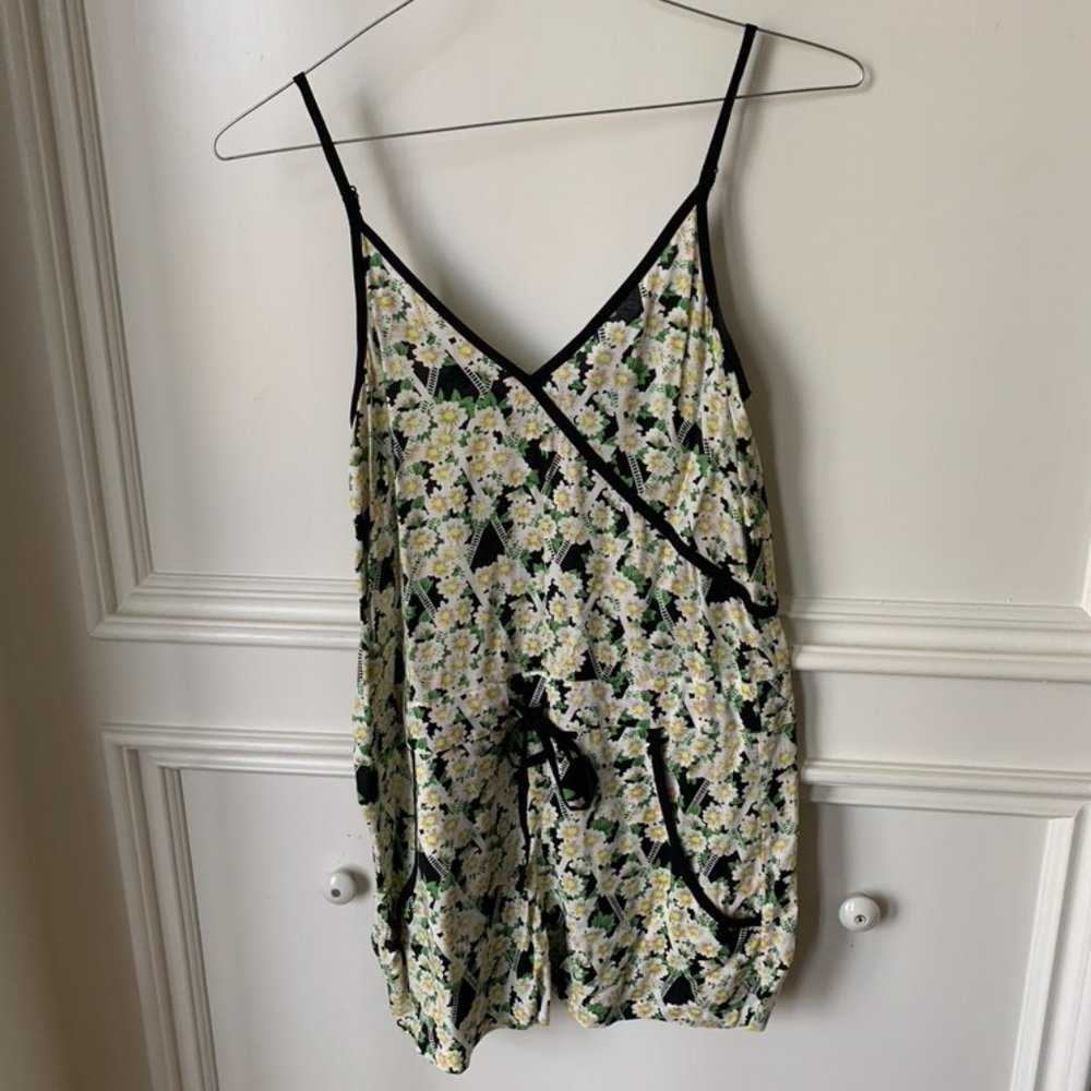 French Connection Floral Print Romper